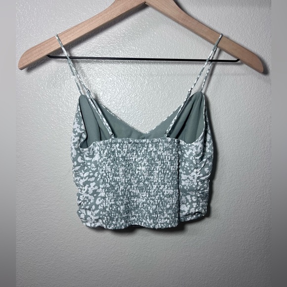 Abercrombie & Fitch Faux Silk Ruched Cami XS - Picture 6 of 8